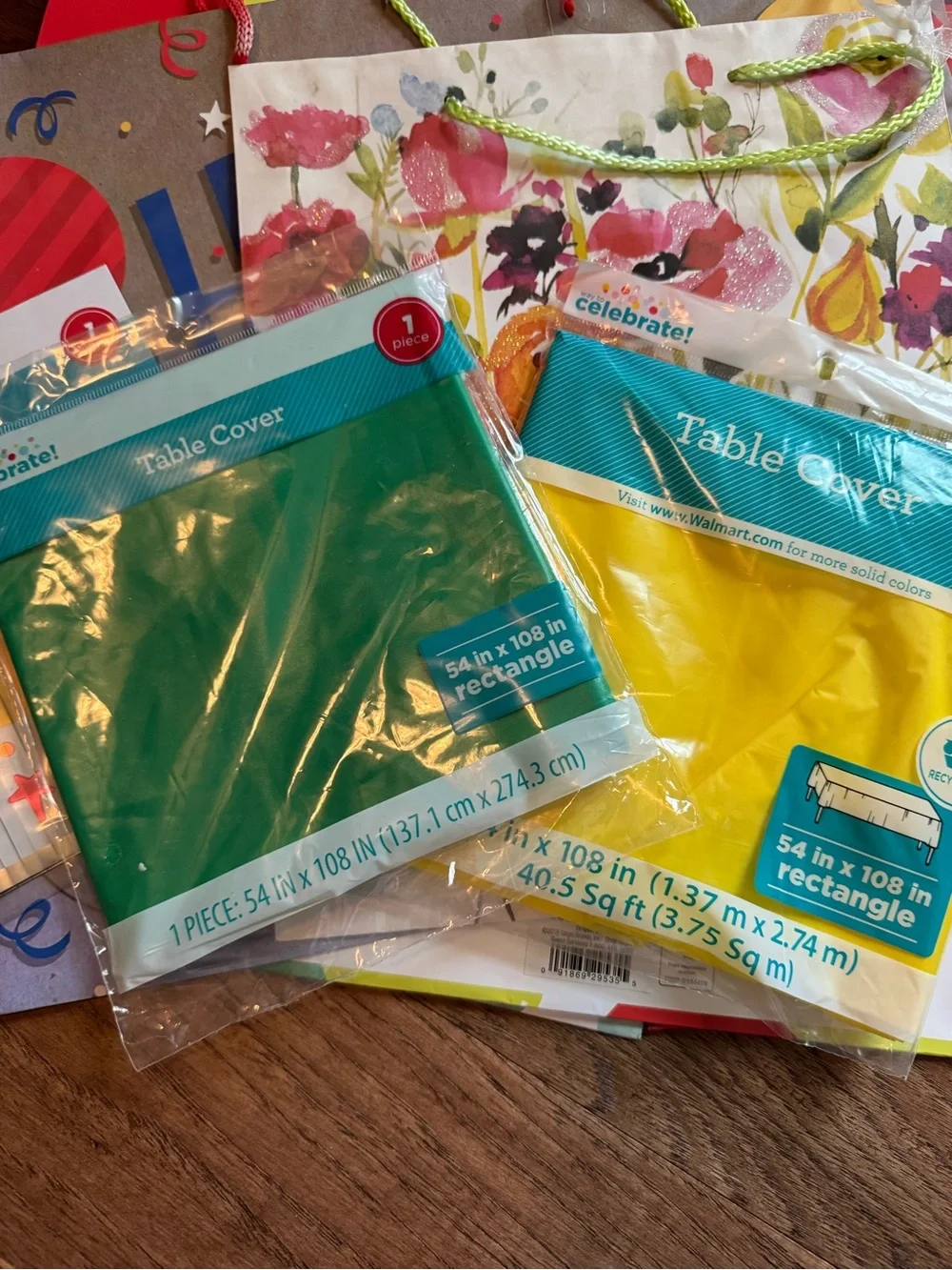 13 various size and occasion gift bags